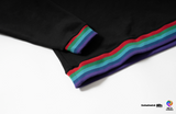 カワイイ レインボー スウェット（ブラック） I  Exclusive Kawaii Rainbow Sweat