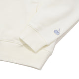 CHERRY ARCH CROP HALF ZIP UP [WHITE]