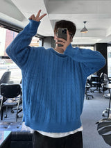 never loosefit round knit