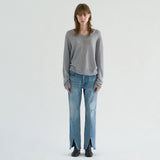 ラウンドリネンニット / ROUND LINEN KNIT
