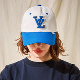 VZアプリケツートーンオーバーフィットボールキャップブルー/VZ Applique Twotone Over Fit Ball Cap Blue (6683673460854)