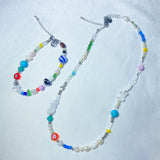 multi beads necklace 02