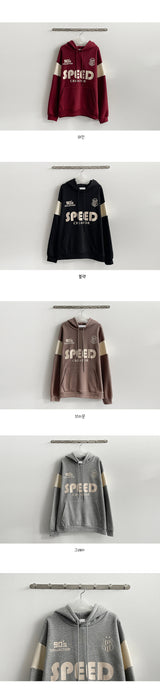 [Fleece] Feed Boxy Color Hoodie