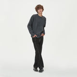 CASHLIKE ROUND NECK KNIT_CHARCOAL (6612839989366)