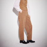コーデュロイラウンデッドパンツ / Corduroy rounded pants camel