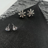 ラウンド ジップ ピアス / ROUND ZIR EARRINGS