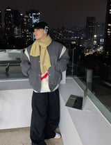 No.0509 twisted knit muffler (4color)