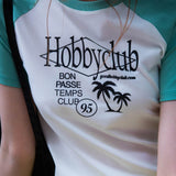 ラグランT / HOBBYCLUB RAGLAN TEE_WHITE