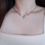 ice glass starlight choker