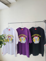 スマイルキャットショートスリーブTシャツ / VENTIQUE Smile Cat Short Sleeve T-shirt 3color