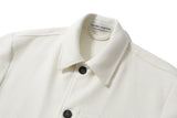 CLASSIC CROPPED SHIRT JACKET (ecru)