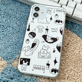 トクシラビットフォーンケース / Tokshi rabbit phone case