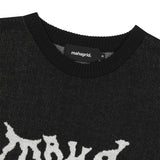 トライバルロゴ半袖ニット / TRIBAL LOGO HALF KNIT