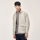 ２ポケットフィールドジップアップ/Layla The reason for love Two Poket Field Zip up Jacket J20 Gray