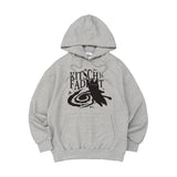 キッチュキャットジャンピングフードTシャツ