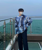 ASCLO Tie Dye Knit T Shirt (3color)