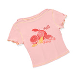 グラフィックポイント半袖ラッシュガード / GRAPHIC POINT SHORT SLEEVE RASHGUARD [PINK]