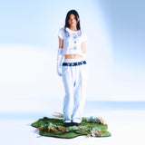 ベーシックロゴクロップTシャツ / 222 Basic logo crop t - White