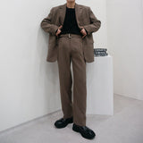 ダディ ベルト スラックス / SK Daddy Belt Slacks (Set Up / 3 colors)