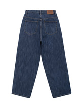 スロップワイドデニムパンツ / M198 SLOP WIDE DENIM PANTS_DEEP BLUE