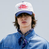 KNDW ロゴワッペンキャップ / KNDW LOGO WAPPEN CAP WHITE