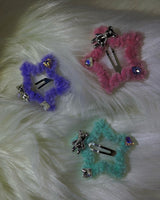 [I-DLE Yuqi, Shuhua] Bear heart fur hairpin (3color)