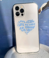ナルシズムスカイブルーハートケース / Narcissism Sky Blue Heart Case