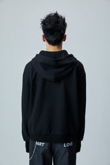 ビニールレコードプリンテッドフーディー / (UNISEX) VINYL RECORD PRINTED HOODIE