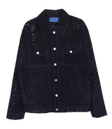 No.0026 HQ flocking trucker JK (3color)