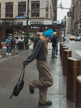 (UNISEX) ジャスティンカーゴワイドパンツ