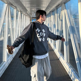 OVERFIT NORE EMBROIDERY HOODIE