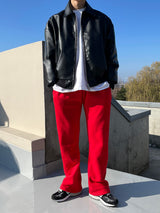 ASCLO Washing Warm Addiction Wide Pants (8color) (6654620434550)