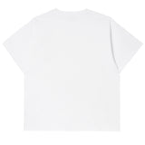 SYMBOL NECKLESS T-SHIRT WHITE [WOMAN]
