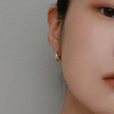 オーバルボリュームイヤリング / oval volume earring