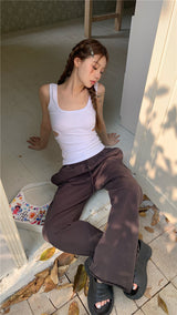 side split sleeveless top