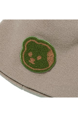 T.D BEAR Wappen Beanie_Beige (6678722936950)