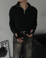 EN Warmer semi zip-up turtleneck (3 colors)