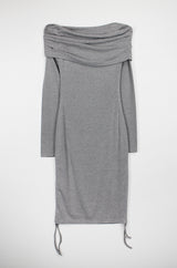 オフショルダーストリングドレス/Off Shoulder String Dress (3color)
