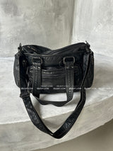 Vintage cargo tote shoulder bag