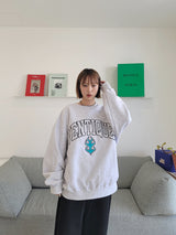 ゴブリンファイヤーエンブロイダリースウェットシャツ / VENTIQUE Goblin Fire Embroidery mtm 3color　