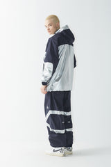ポットXシルバーストレッチジョガーパンツ / BR2223FWPT02S0 POT-X SILVER STRETCH JOGGER PANTS NAVY