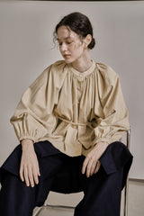 ウールツイルセットアップスカート/WOOL TWILL SETUP SKIRT_NAVY