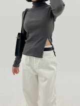 サインボタンポーラーTシャツ/Sight Button Polar T-Shirt (2color)