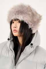 Winter fur shafka hat