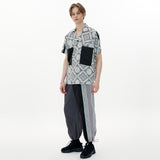 Track Shirt [White Paisley] (6593591705718)