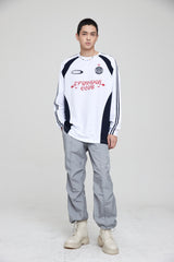 2フューリアスクラブサッカージャージ LS Tシャツ / 2 FURIOUS CLUB SOCCER JERSEY LS T-SHIRT WHITE
