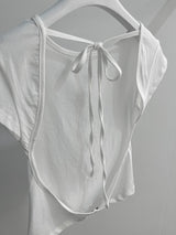 バックレスTシャツ / BACK LESS T