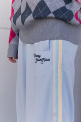 TRACK JERSEY PANTS [SKY]