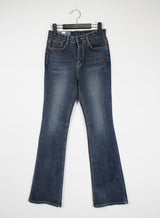 ポイントブーツカットデニムパンツ / no.2319 Point Bootcut Denim Pants (2color)