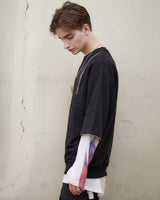 切り替えジップトレーナー / MULTI PANEL ZIP SWEATSHIRT (4578022162550)
